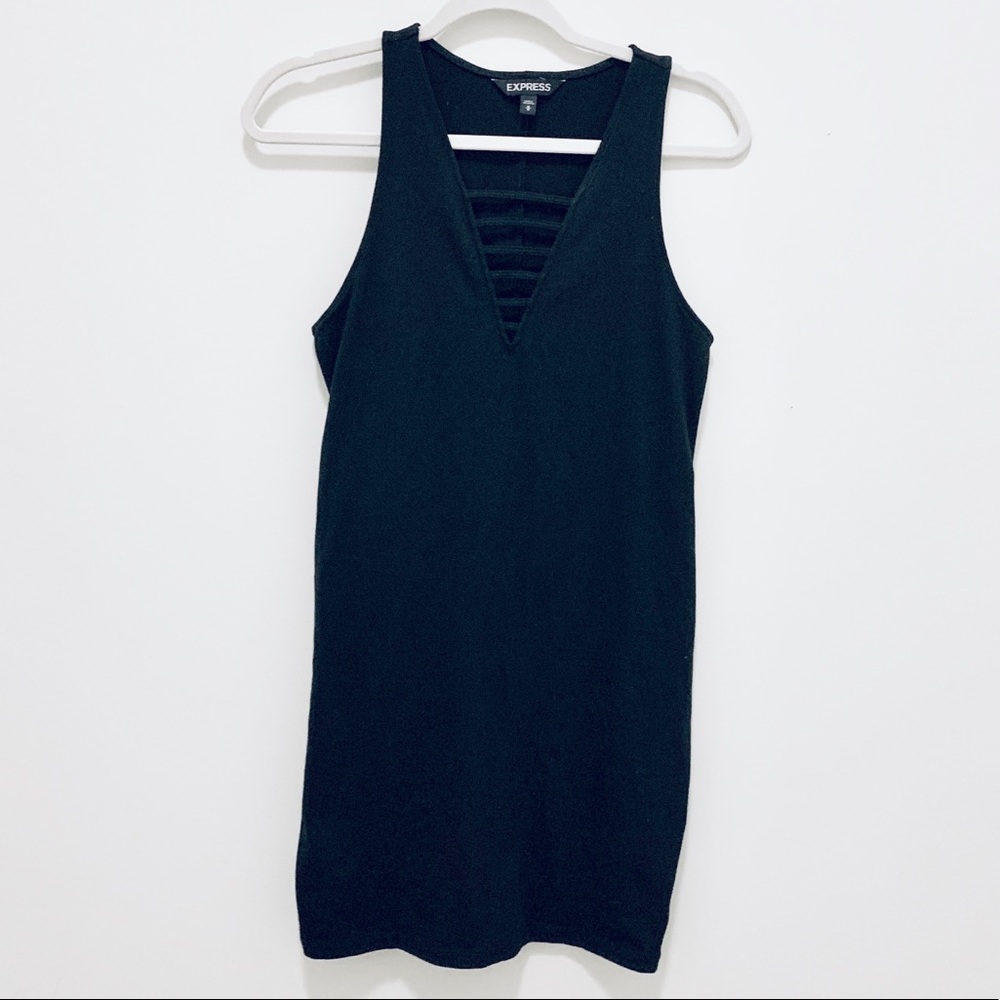 Express Black Sexy Dress